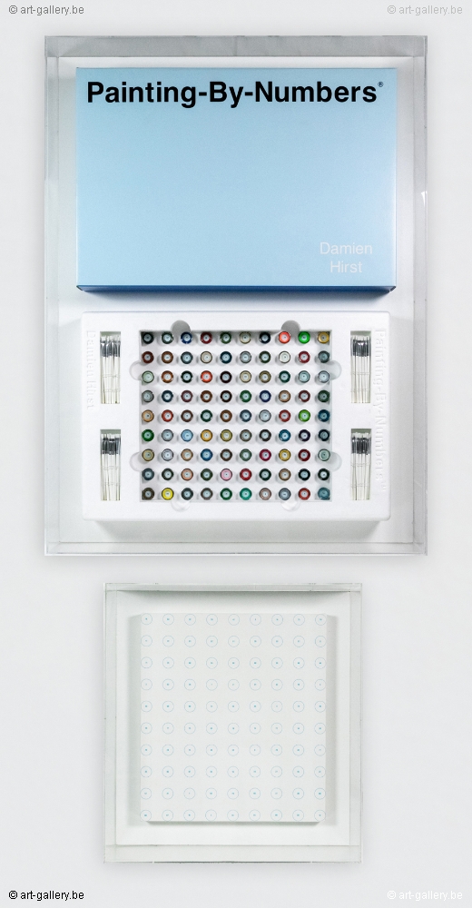 Damien Hirst ""Painting by Numbers"" (BLUE) 2001