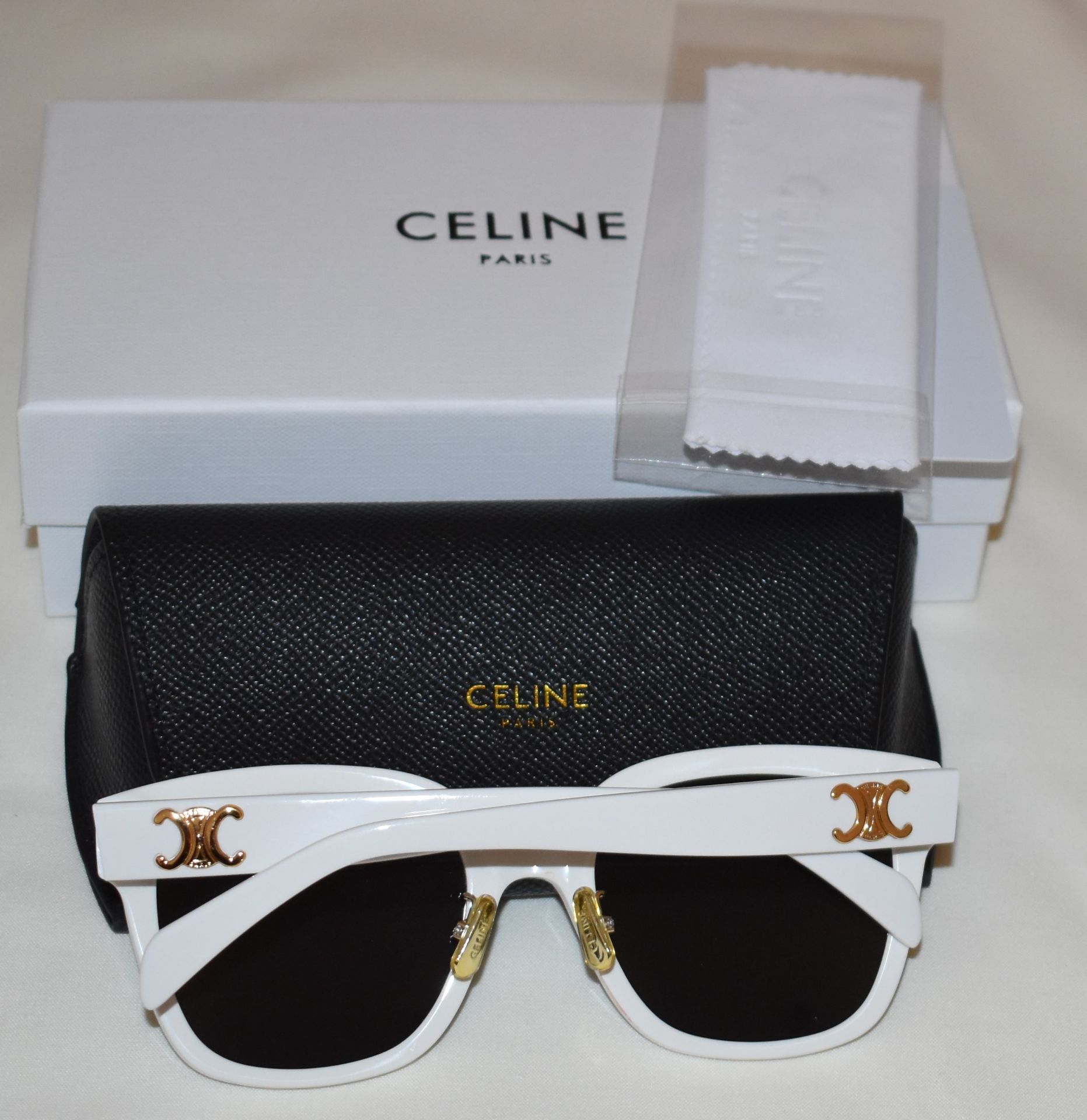 Celine CL40222F 01BC Sunglasses - Image 3 of 4