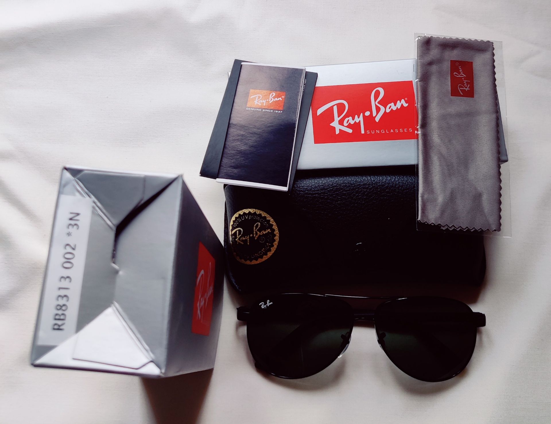 Ray Ban Sunglasses ORB8313 002 *3N - Image 4 of 4