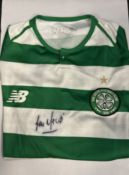 Lou Macari Signed Shirt