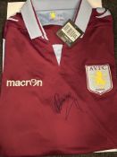 Aston Villa Gabriel Agbonlahor Signed Shirt
