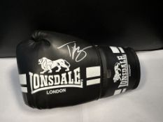 Tyson Fury Signed Boxing Glove