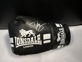 Tyson Fury Signed Boxing Glove