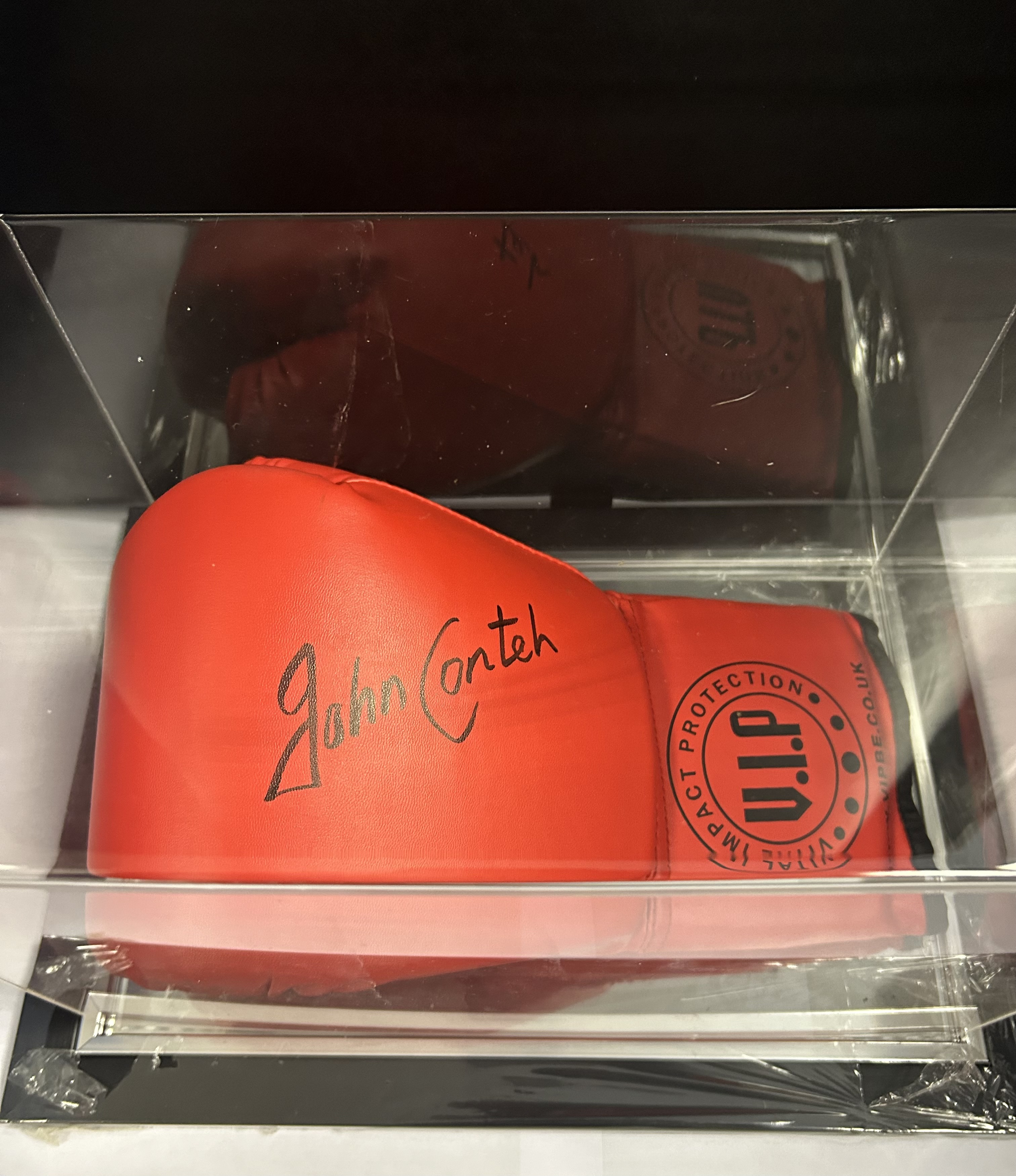 John Conteh Signed Boxing Glove In Presentation Box - Image 3 of 5