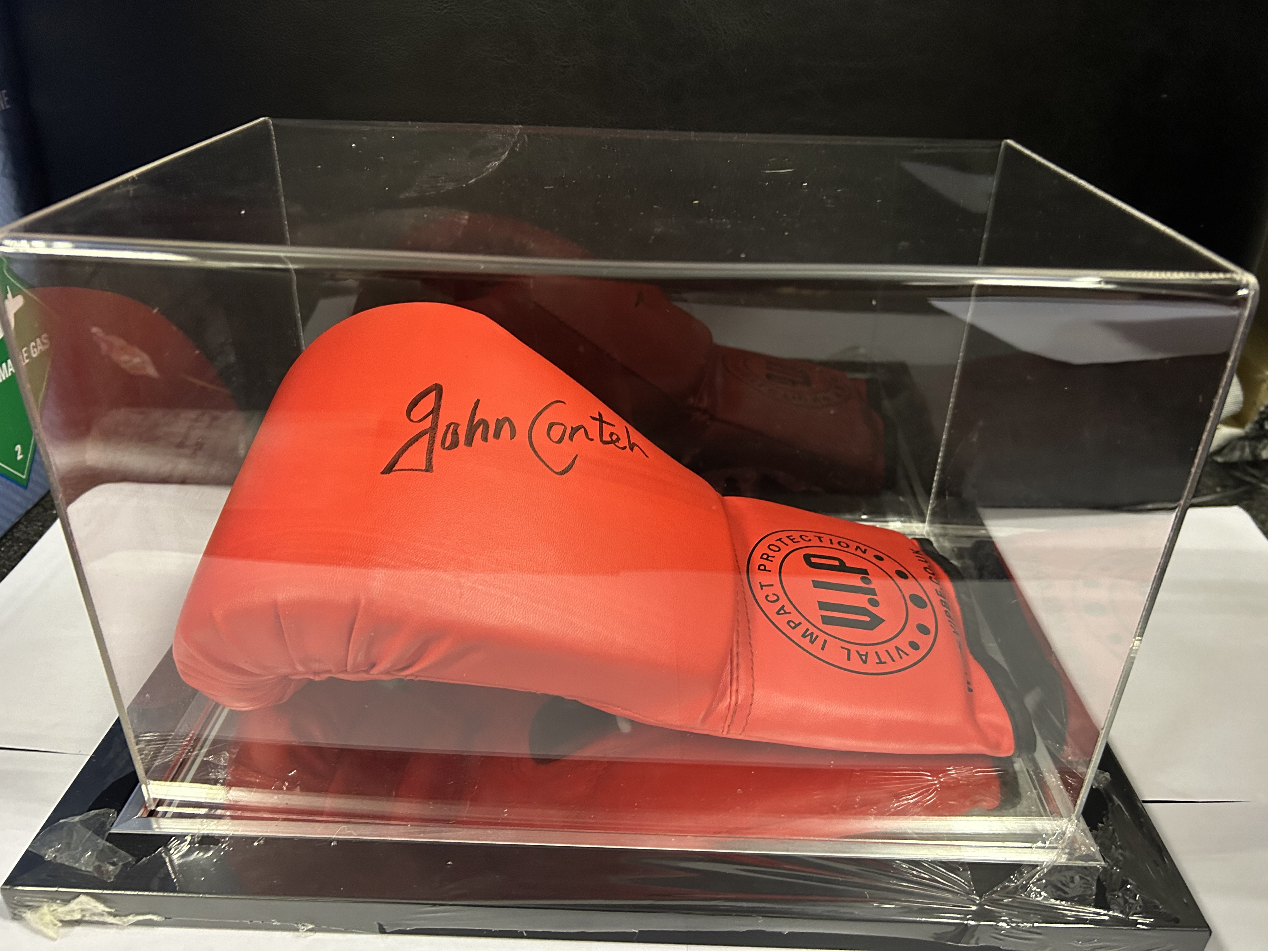 John Conteh Signed Boxing Glove In Presentation Box - Image 2 of 5