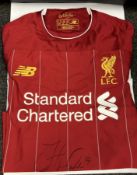 Liverpool Jordan Henderson Signed Shirt