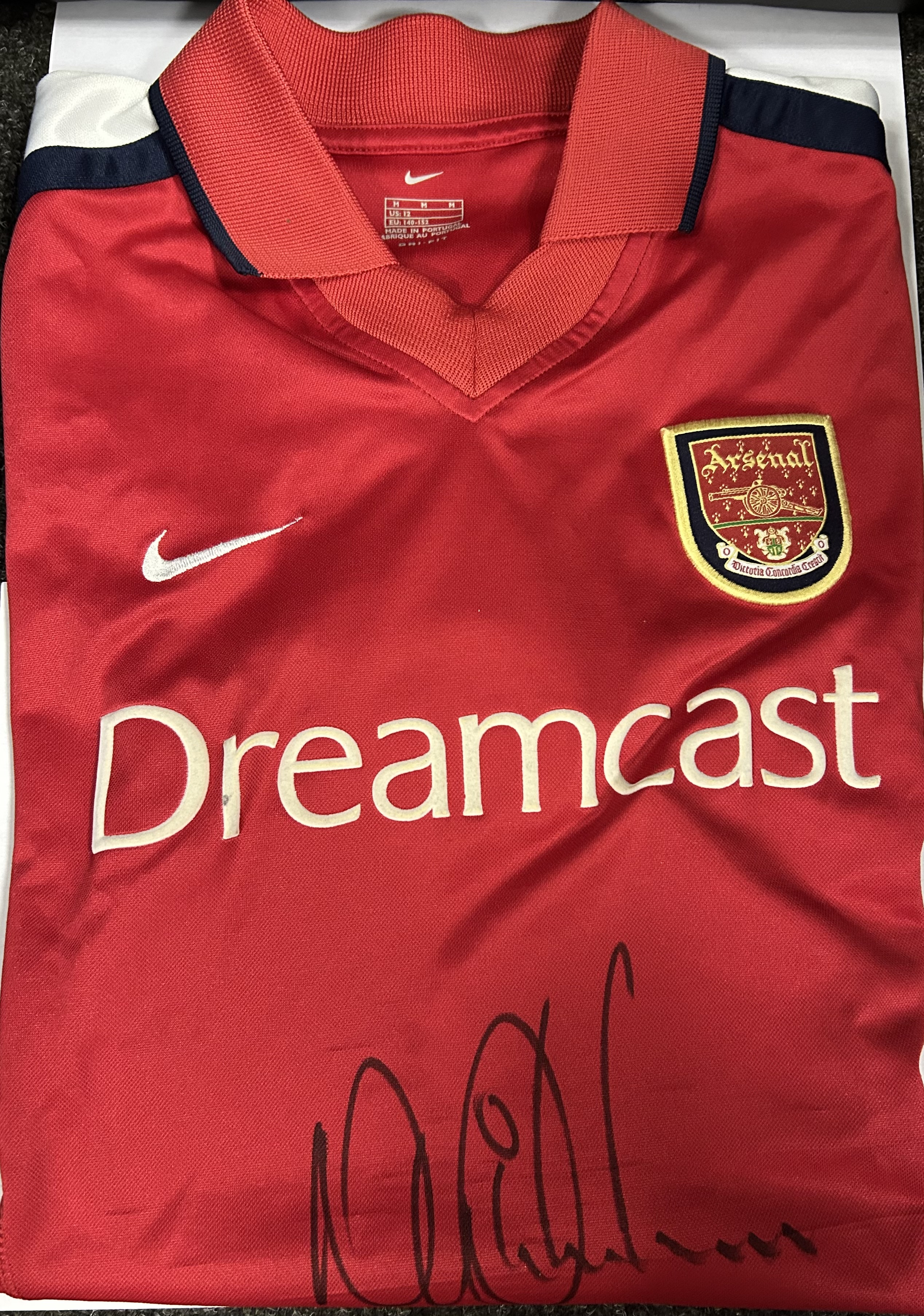 Arsenal Nigel Winterburn Signed Shirt