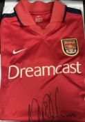 Arsenal Nigel Winterburn Signed Shirt