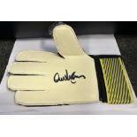 Alex Stepney Signed Glove