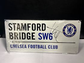 Chelsea Thomas Tuchel Signed Street Sign