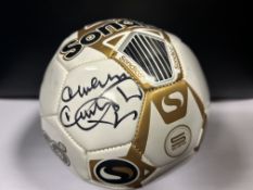 Malcolm Macdonald Signed Football