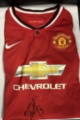 Manchester United Signed Anthony Martial Shirt