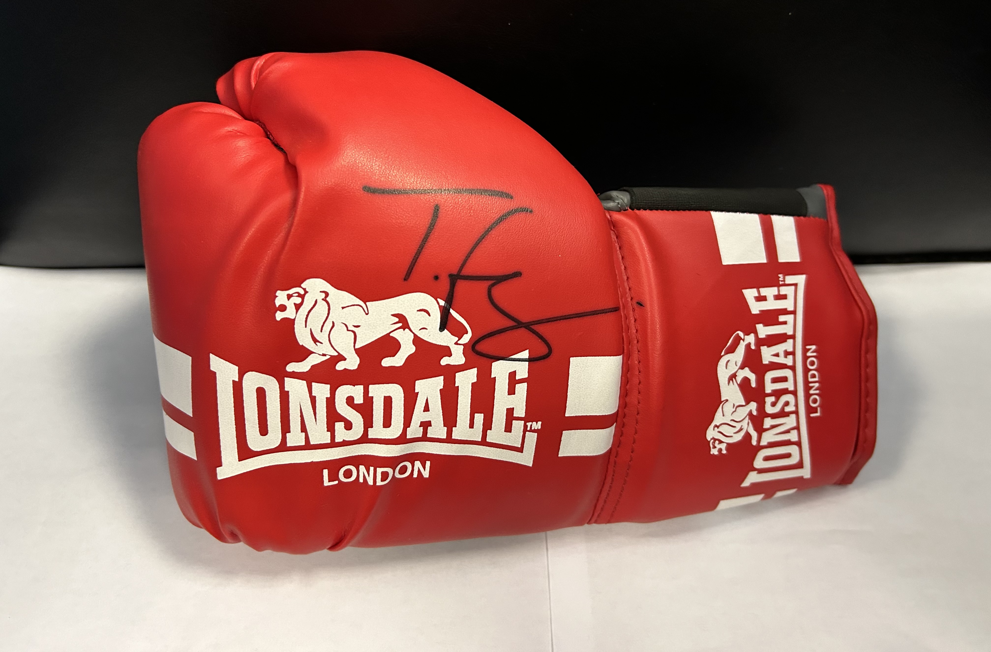 Tyson Fury Signed Boxing Glove