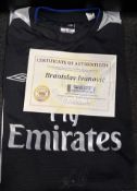 Chelsea Branislav Ivanovic Signed Chelsea Shirt