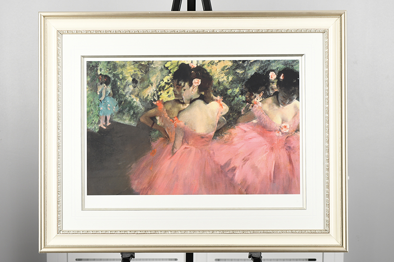 Framed Limited Edition by Edward Degas titled ""Danseuses"" One of only 50.