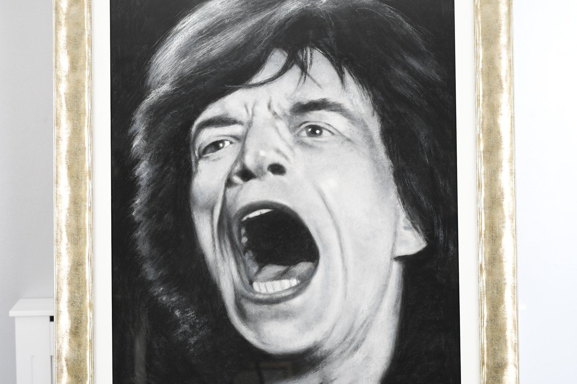 Anthony Orme Original Painting of Mick Jagger - Image 3 of 4