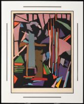 Composition IX 1970 Lithograph signed