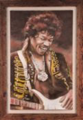 Nicola Cairns Original Oil ""Hendrix""