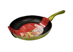 6 x Green Flashy Menastyl Frying Pan