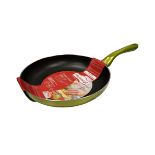 6 x Green Flashy Menastyl Frying Pan