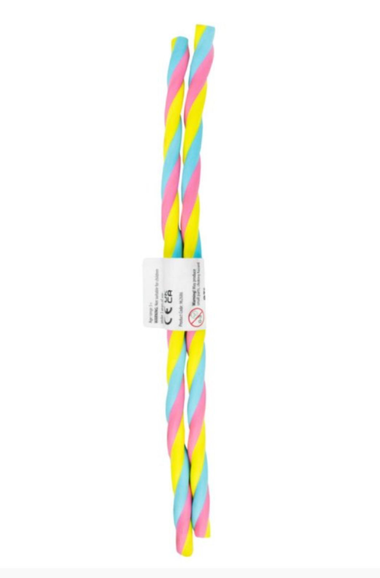 264 x Rainbow Twisted Erasers, 2 pack