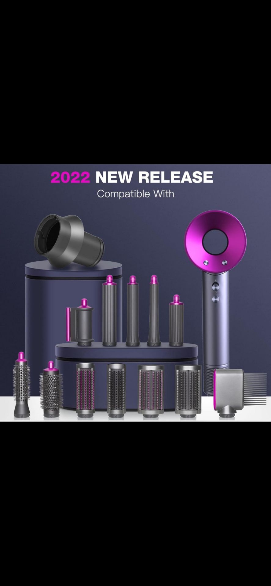 15 x Multifunctional 2in1 Hairdryer Accessory, Compatible with Dyson Supersonic - Image 2 of 4