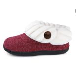 10 x Women's Slippers, Red, Size 8, RRP £149.90
