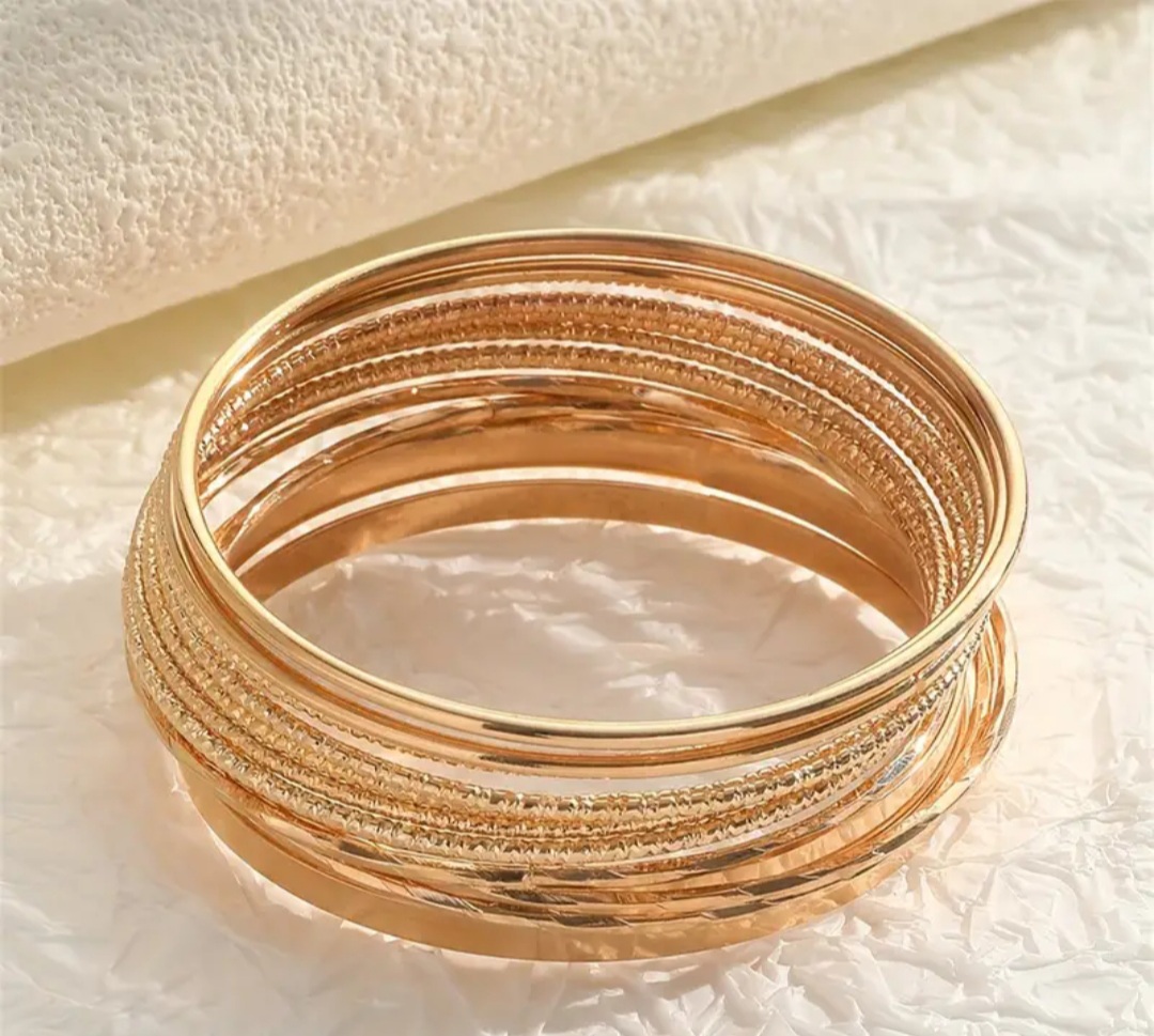 New! 14pc Bangle Set - Image 2 of 6