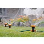 5 x Jocca 5913 Portable Sprinkler System 3 Sprinklers 5 Setting