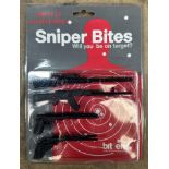 10 x Sniper Bites Set of 12 Cocktail Sticks Party Sticks Reusable