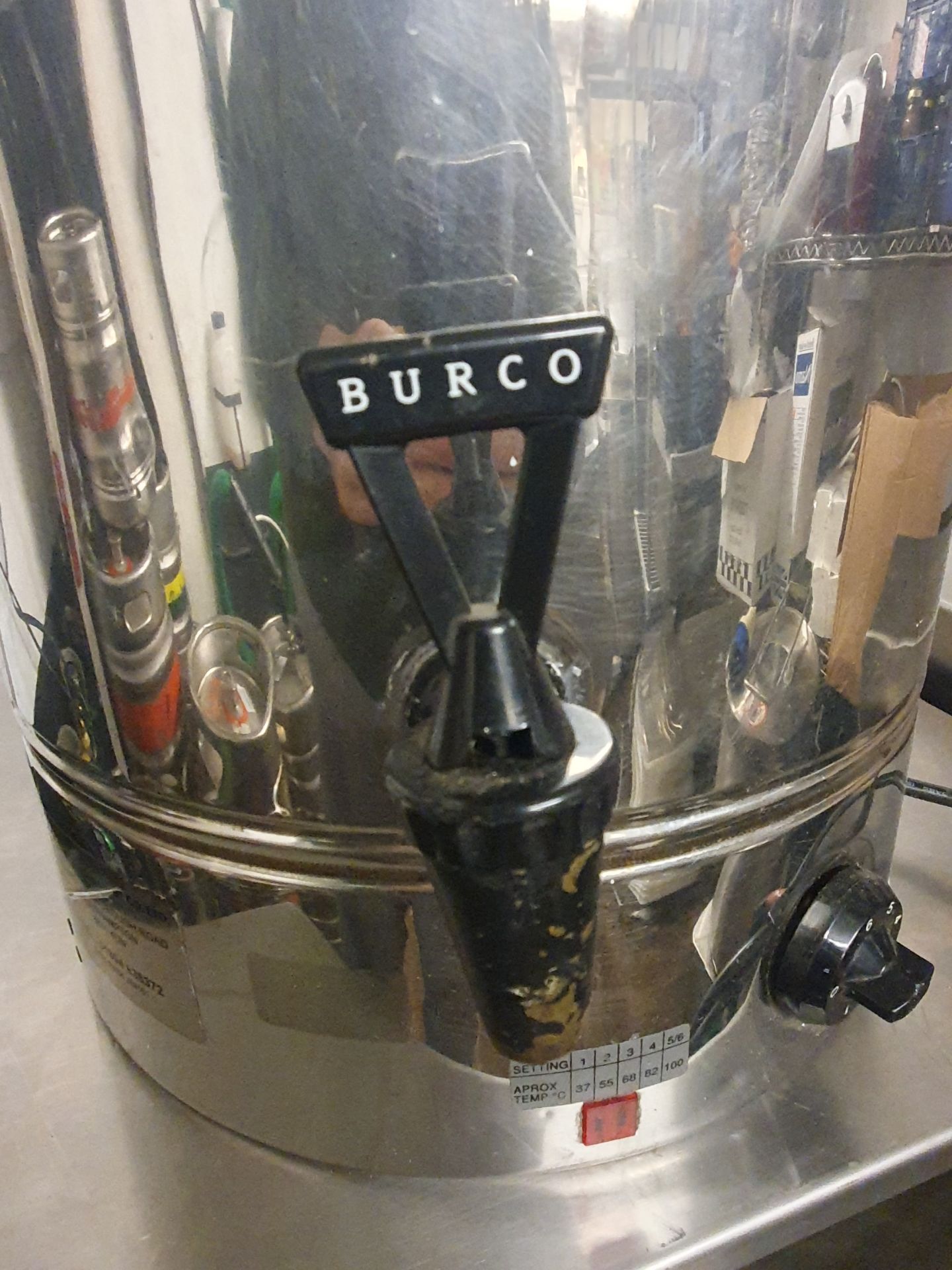 Burco hot water urn with tap - Image 2 of 5
