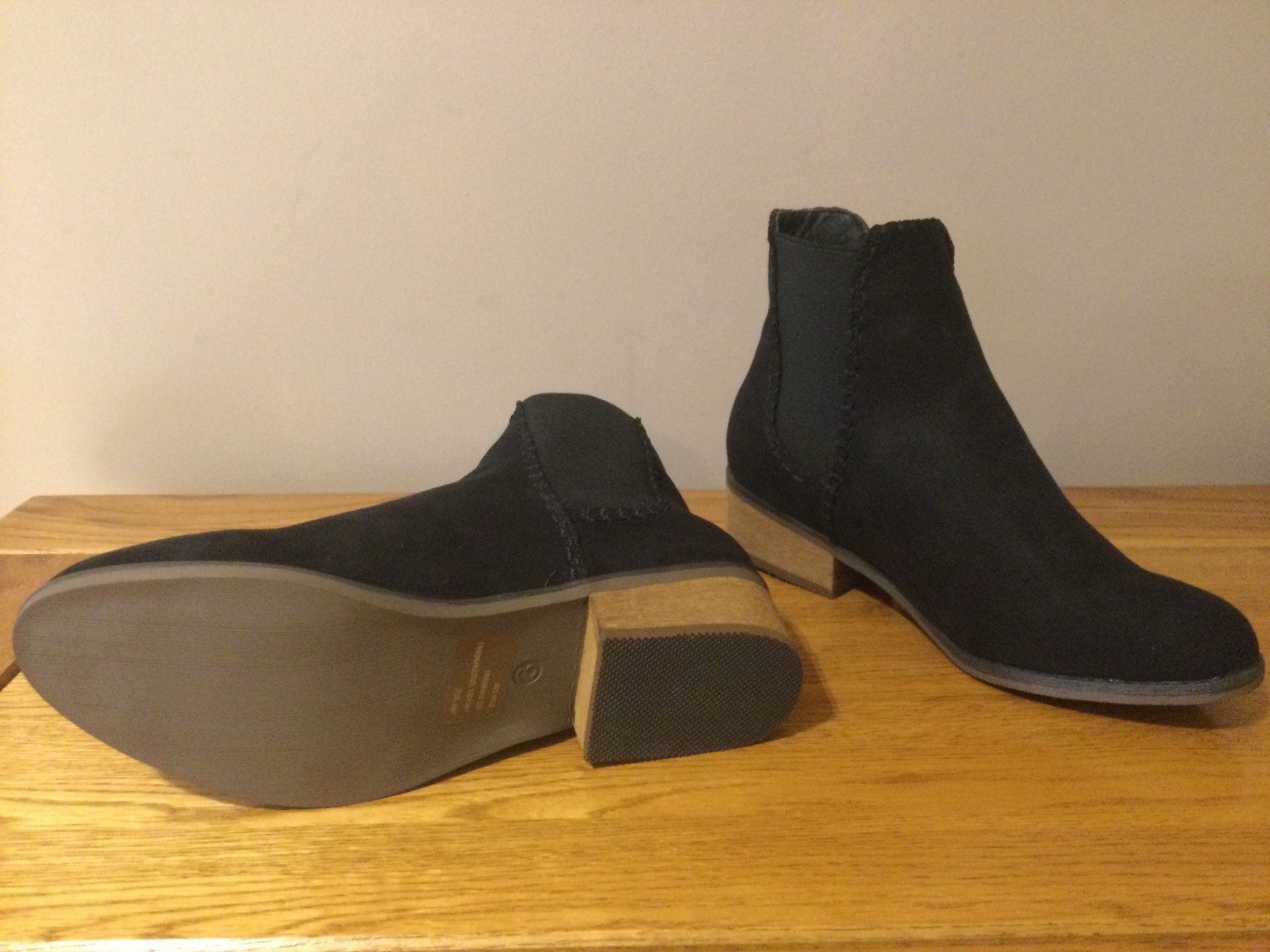 Dolcis “Pasha” Low Heel Ankle Boots, Size 3, Black - New RRP £45.99 - Image 6 of 6