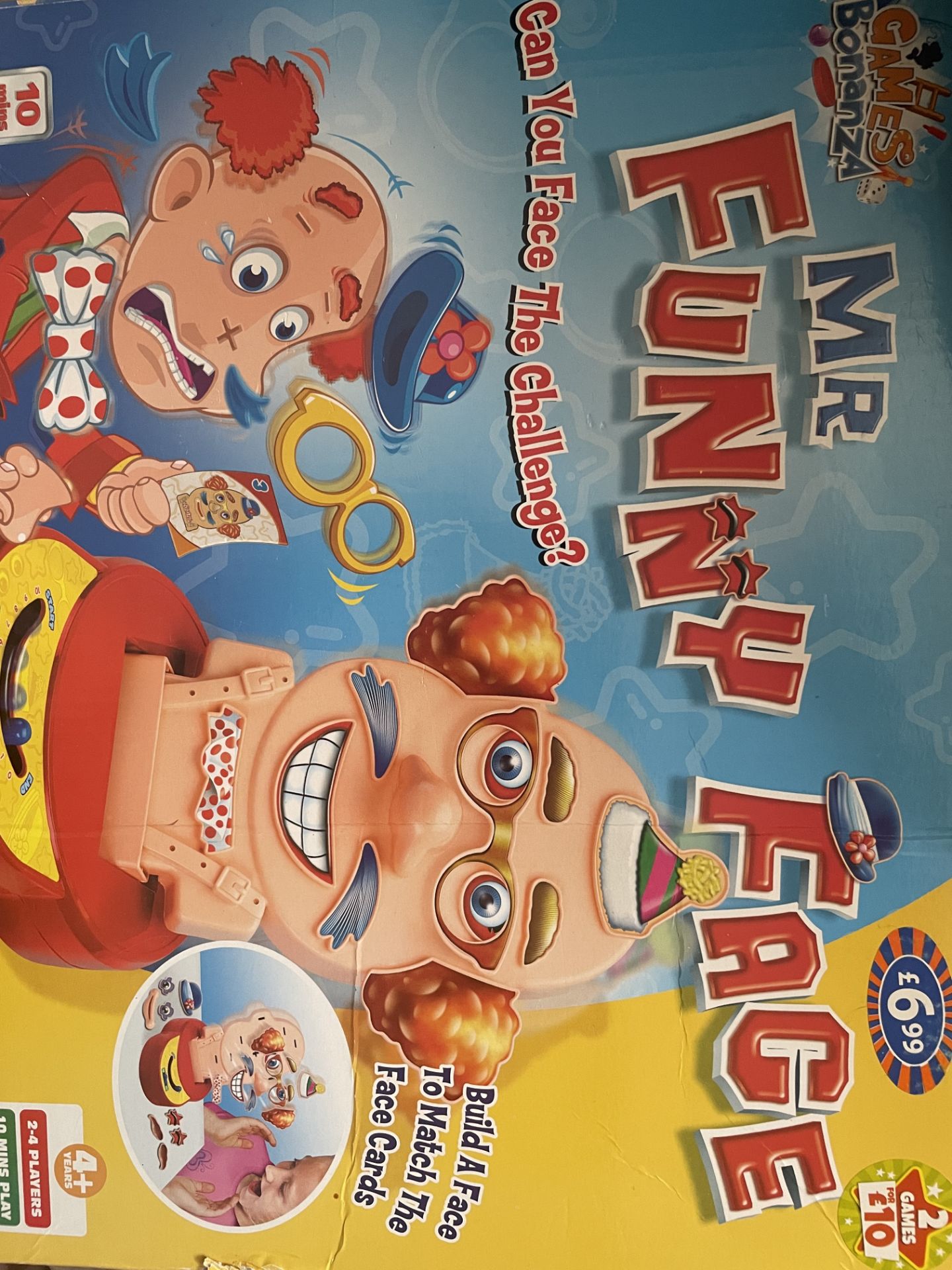 Board Game Funny Face