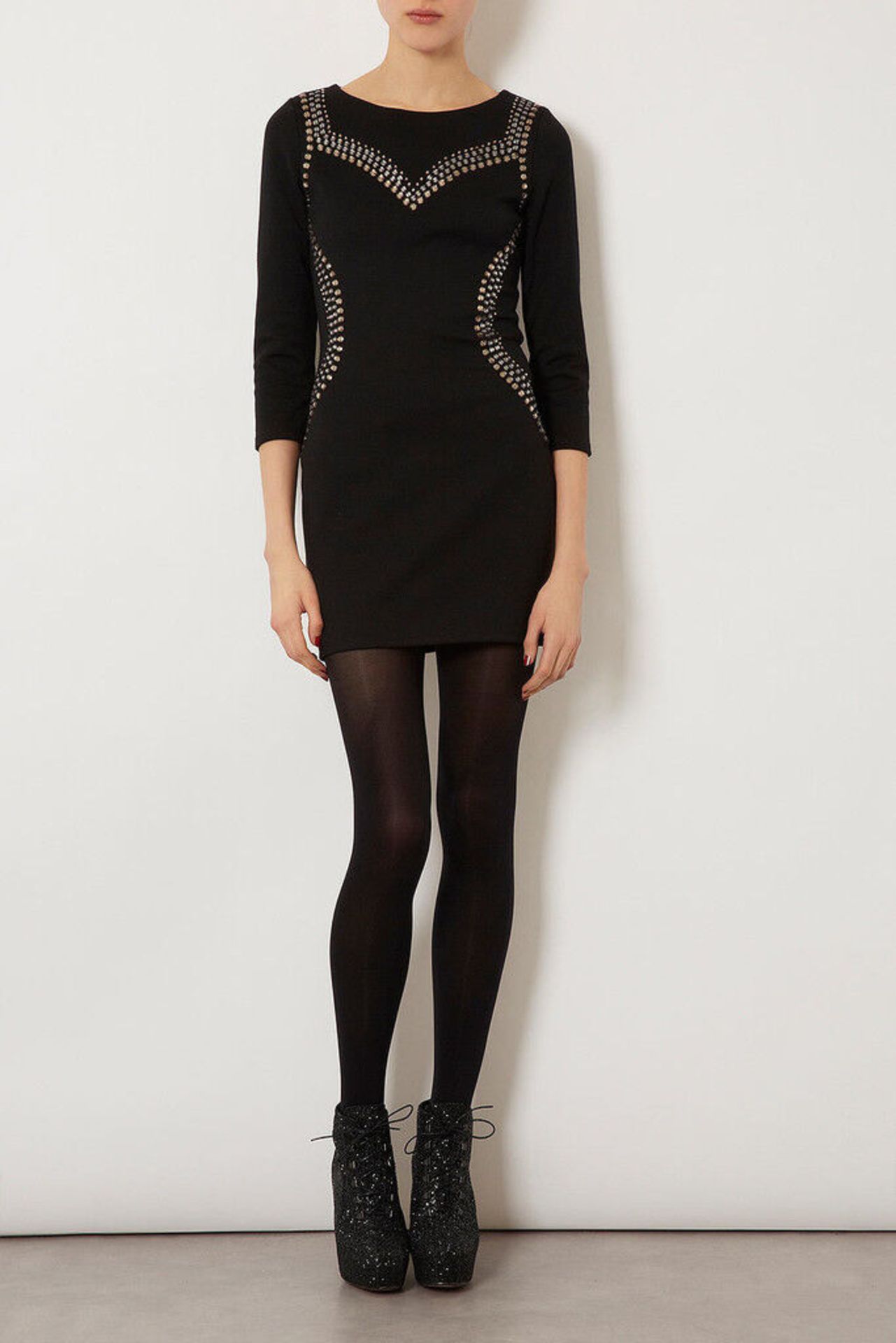 Liquidation Stock : Women's Black Embellished Dresses x 50 - Image 2 of 3
