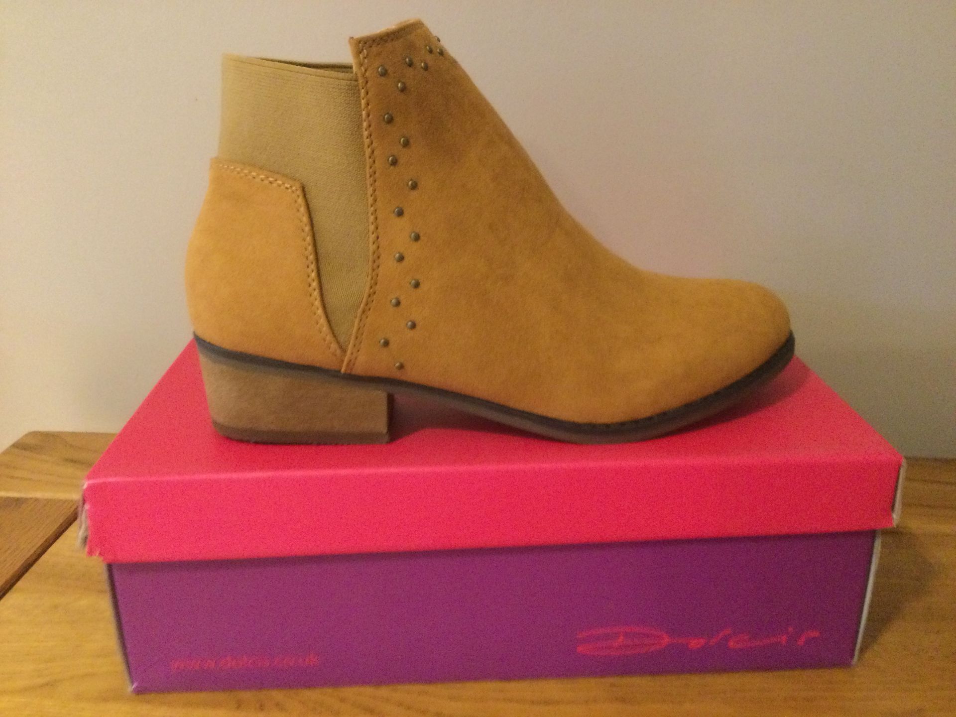 Dolcis “Wendy” Ankle Boots, Size 4, Tan - New RRP £45.00 - Image 3 of 6