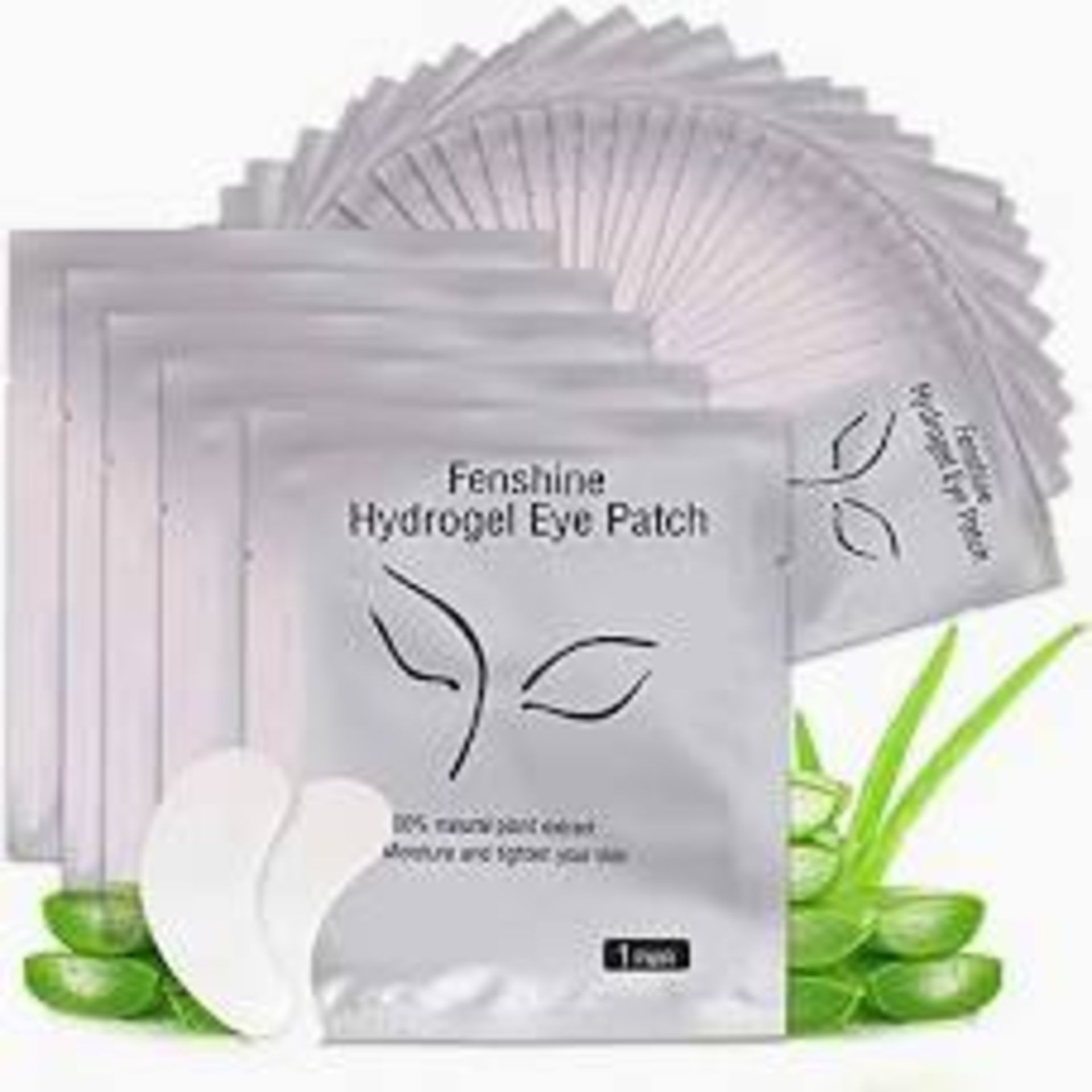 50Pairs Eyelash Extension Eye Pads Lint Free Hydrogel Eye Patch/Lash Extensions Eye Gel Pads, Pro...
