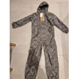 Liewood Kids Preston Rainsuit, Panda Faune Green, Size 9 Years