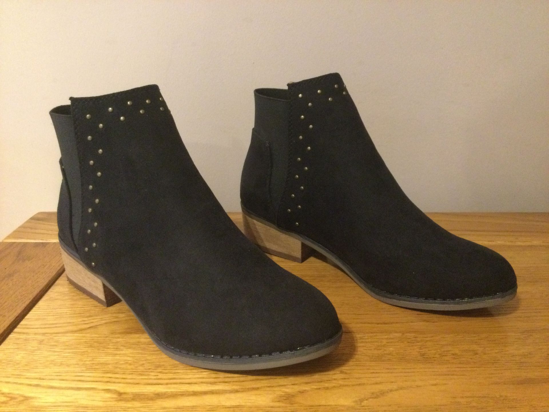 Dolcis “Wendy” Low Heel Ankle Boots, Size 5, Black - New RRP £45.99