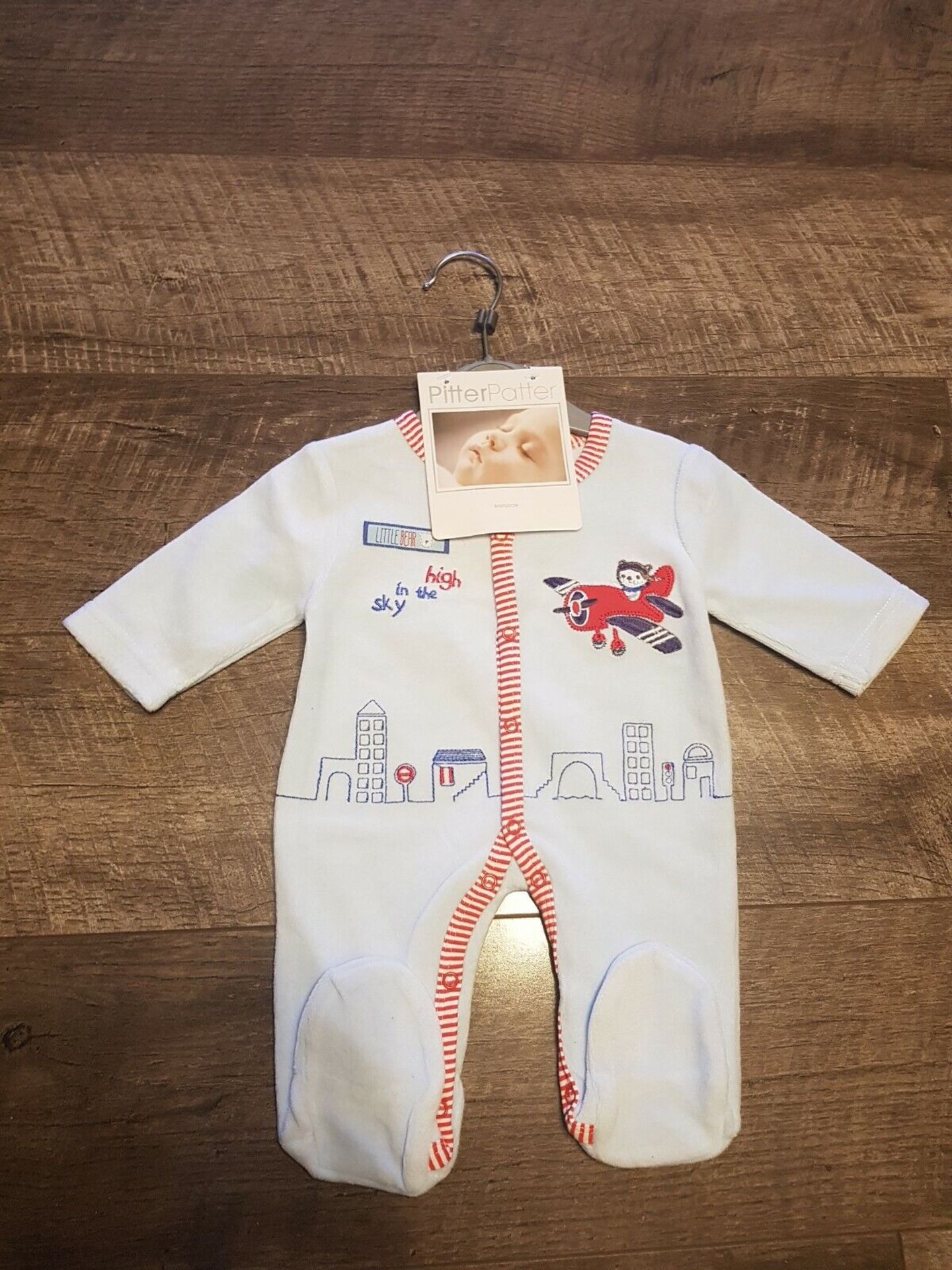 4x PitterPatter Babygrows - Image 3 of 3