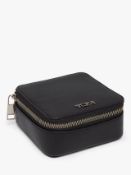 3x TUMI Belden Leather Jewellery Travel Case, Black - RRP £420
