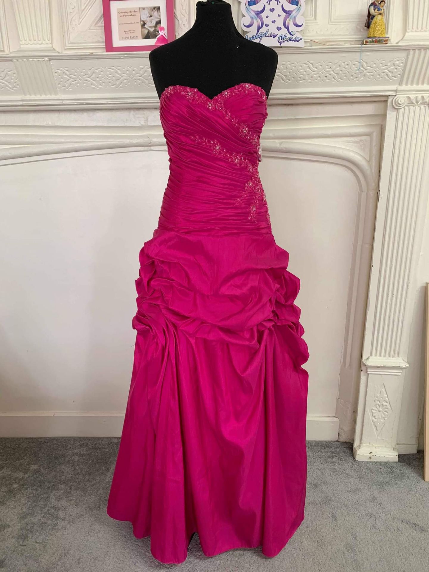 Bridesmaid Or Prom Dresses From Richard Designs Mixed Sizes and Colours. 10 Dresses - Image 2 of 2