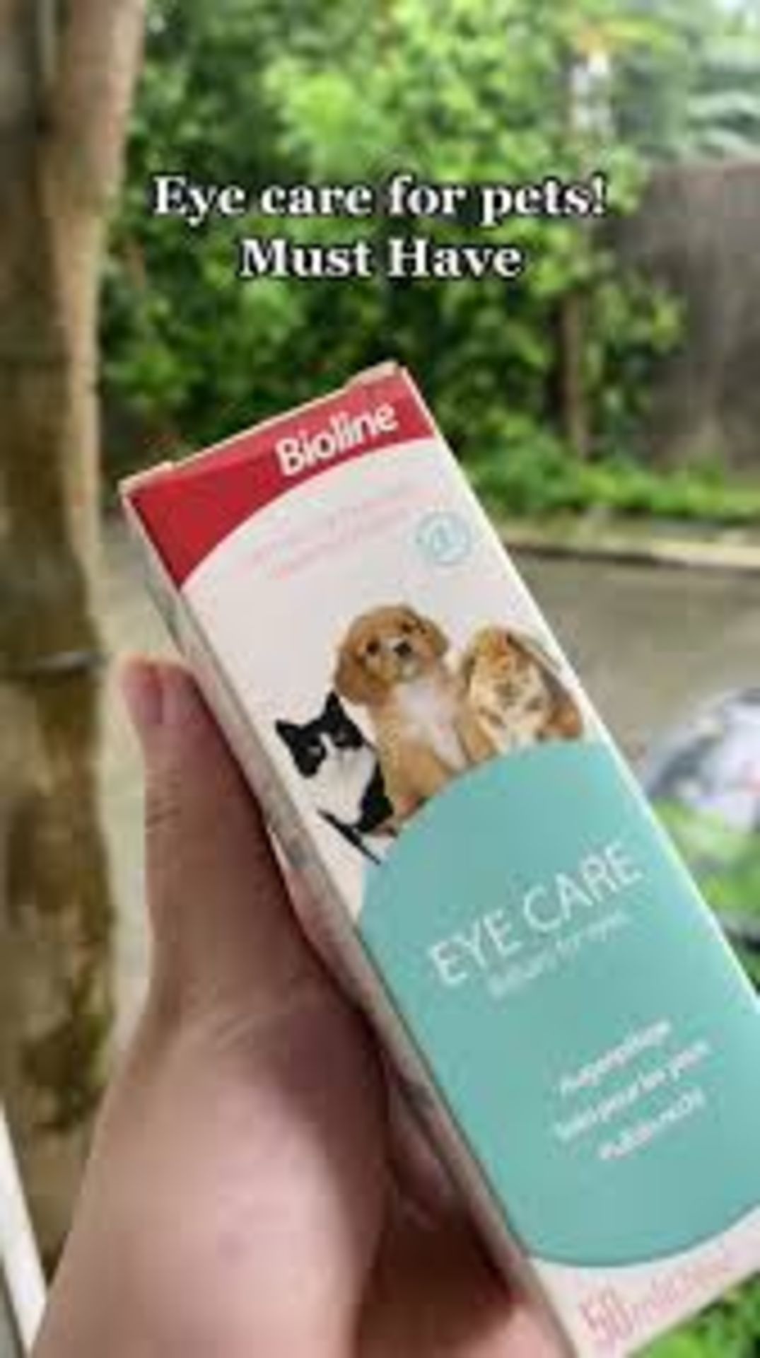 Eye Care Drops For Dogs and Cats Pet Eye Care Cleaner Drops Tear Stain Removing