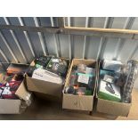 Boxes of Approximately 100+ Unprocessed/Untested Raw Return High Value Electrical Goods