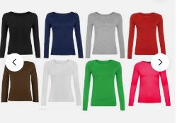 Large Quantity of Children’s Long Sleeved T-Shirts Various Colours and Sizes - Pallet