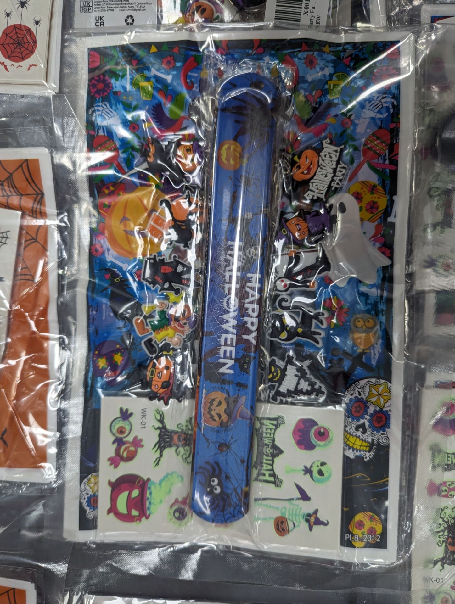 10x Slap Band Bracelet Kid Party Bags Favour Stocking Filler Loot Gift Toys Set Lot32 - Image 4 of 4