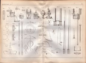 Experimental Physics Optics Meteorology Instruments Etc Antique Diagram-45.