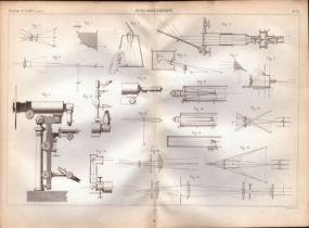 Experimental Physics Optics Meteorology Instruments Etc Antique Diagram-22.
