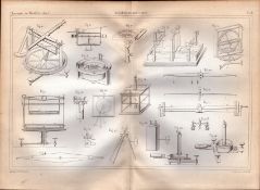 Experimental Physics Optics Meteorology Instruments Etc Antique Diagram-36.