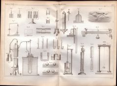 Experimental Physics Optics Meteorology Instruments Etc Antique Diagram-26.