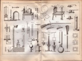 Experimental Physics Optics Meteorology Instruments Etc Antique Diagram-46.